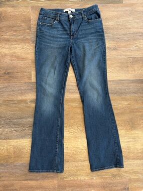 Vintage America vintage boot-y missy jeans size 6/28 embroidered back pockets